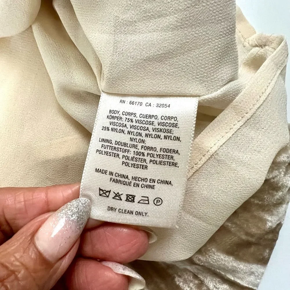 Anthropologie Floreat Crushed Velvet Dress